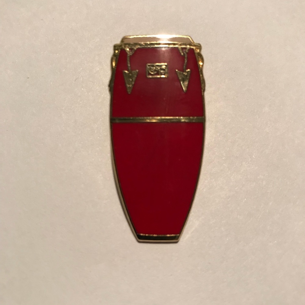 Latin Percussion LP branded Conga Drum Pin